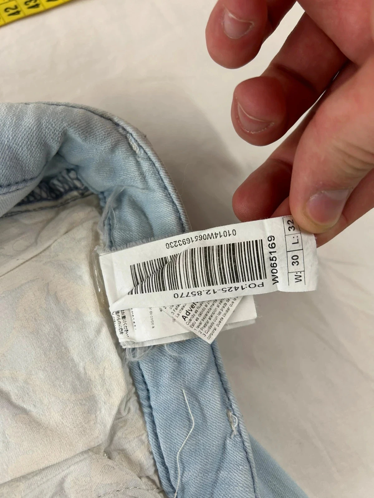Jeans skinny azuis claros turquesa maison scotch amsterdams blauw w30 l32 – photo 13